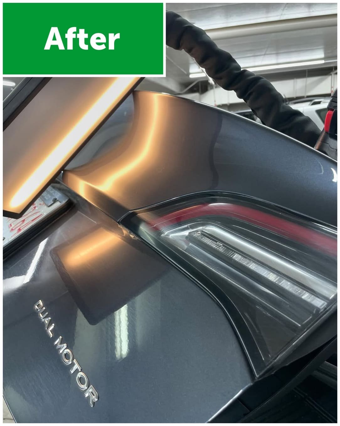 After repair - door restored